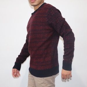 Crew Neck Knit Sweater